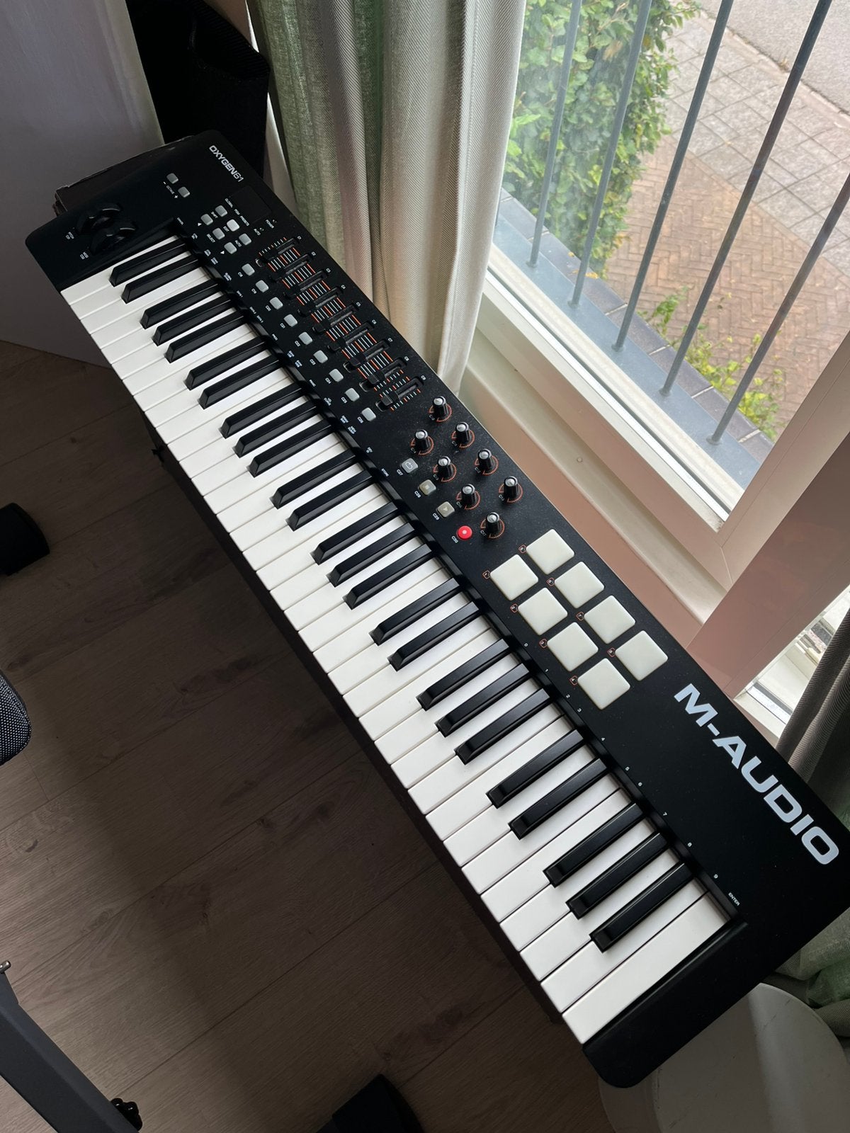 M-Audio Oxygen 61 MK4 MIDI keyboard te koop, Muziek en Instrumenten, Midi-apparatuur, Ophalen, Zo goed als nieuw
