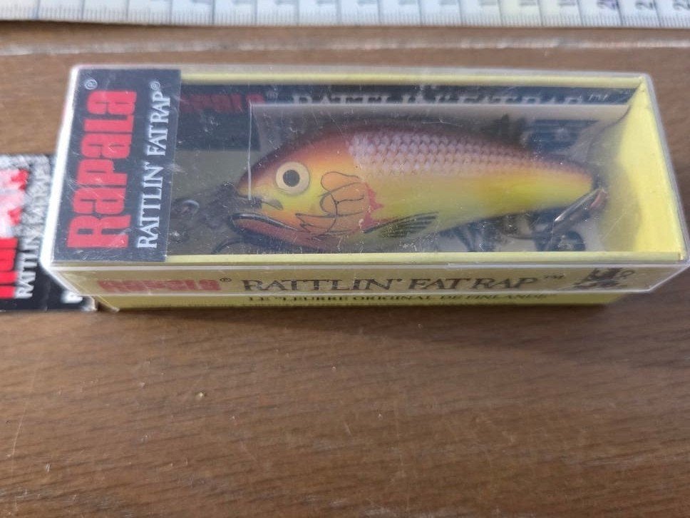 Rapala Rattlin Fatrap 7 Hot Mustard NIEUW, Ophalen of Verzenden, Nieuw, Overige typen
