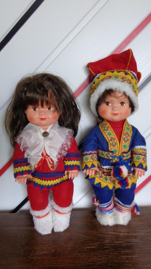 Etnische poppen Lapinpuku Suomi Finland, Ophalen, Pop
