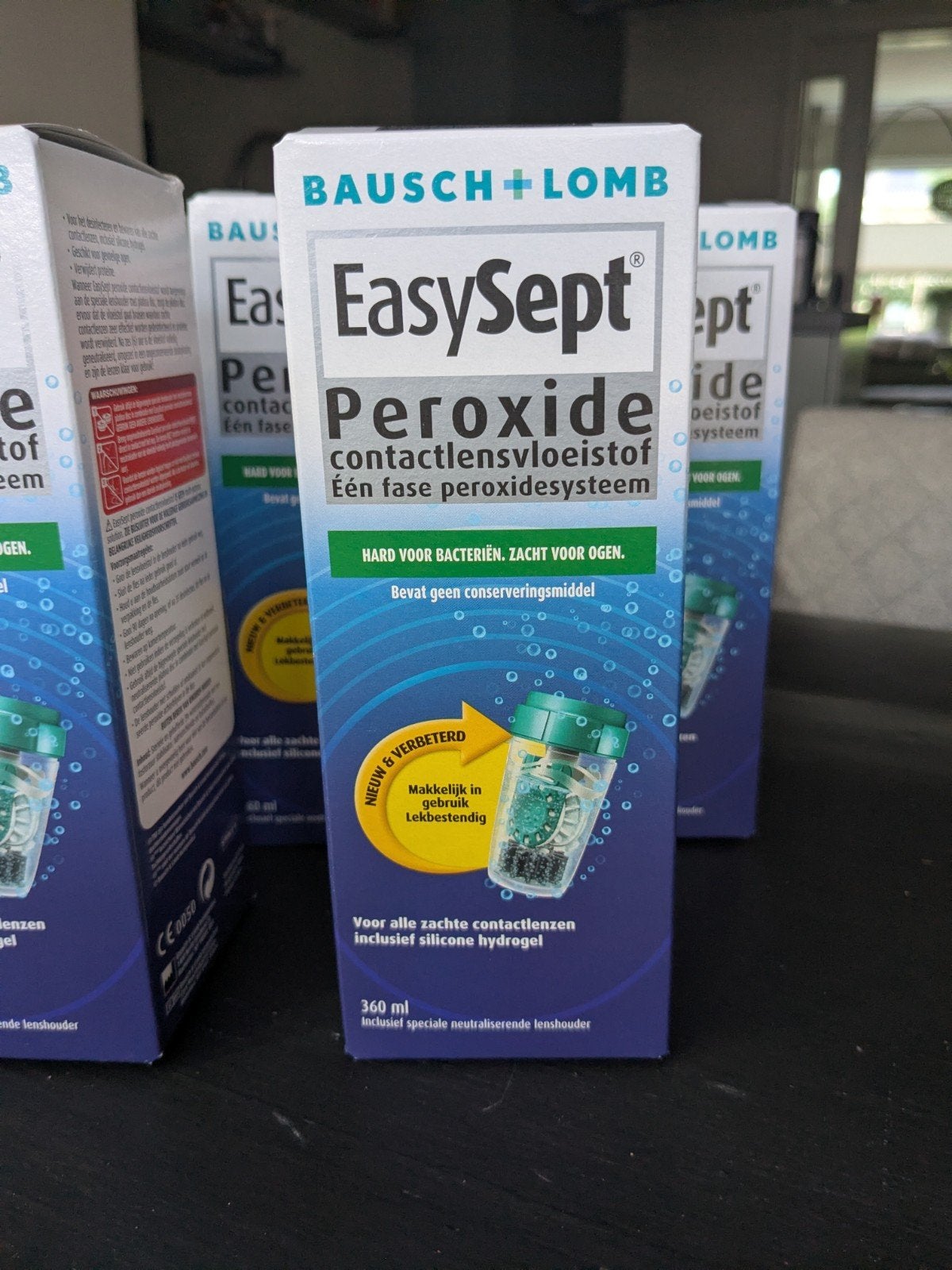 Contactlens vloeistof / peroxide oplossing B+L EasySept, Ophalen of Verzenden, Nieuw, Ogen