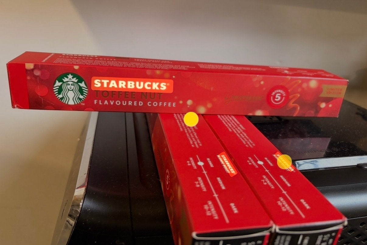 Starbucks Toffee Nut Nespresso cups - 30 stuks, Diversen, Levensmiddelen, Verzenden