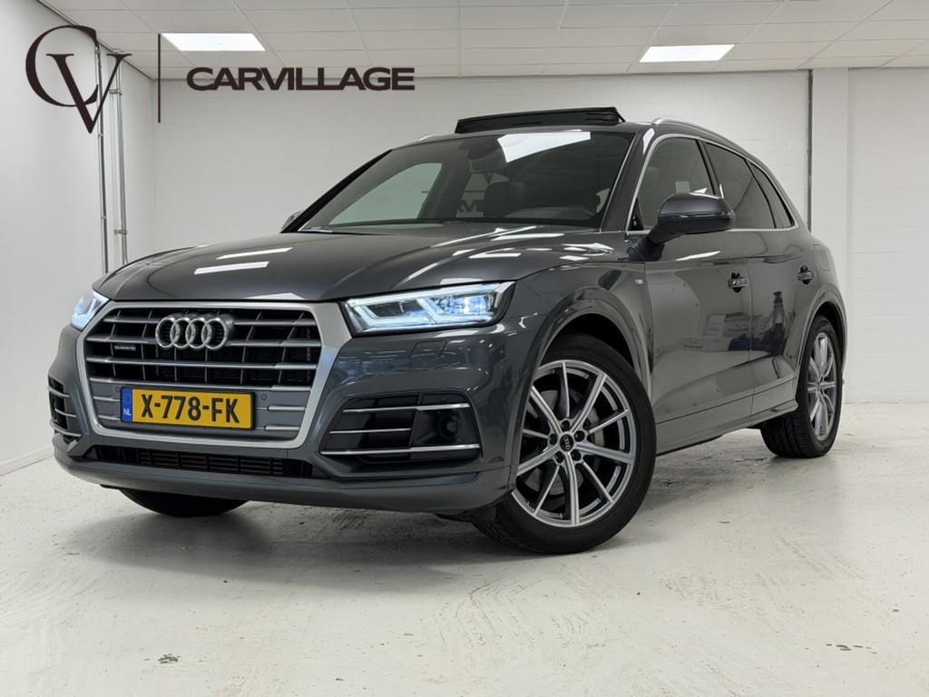 Audi Q5 50 TFSI e S edition | Luchtvering | Trekhaak | Panor, Auto's, Automaat, 14 kWh, Bedrijf, Hybride Elektrisch/Benzine