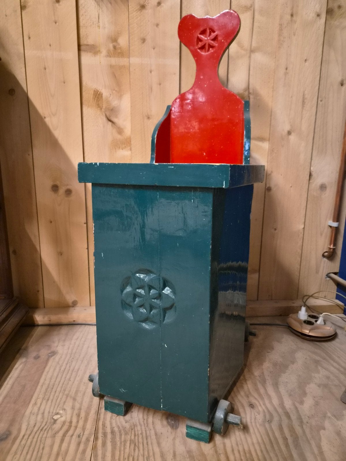 Antieke kinderstoeltje., Antiek en Kunst, Ophalen