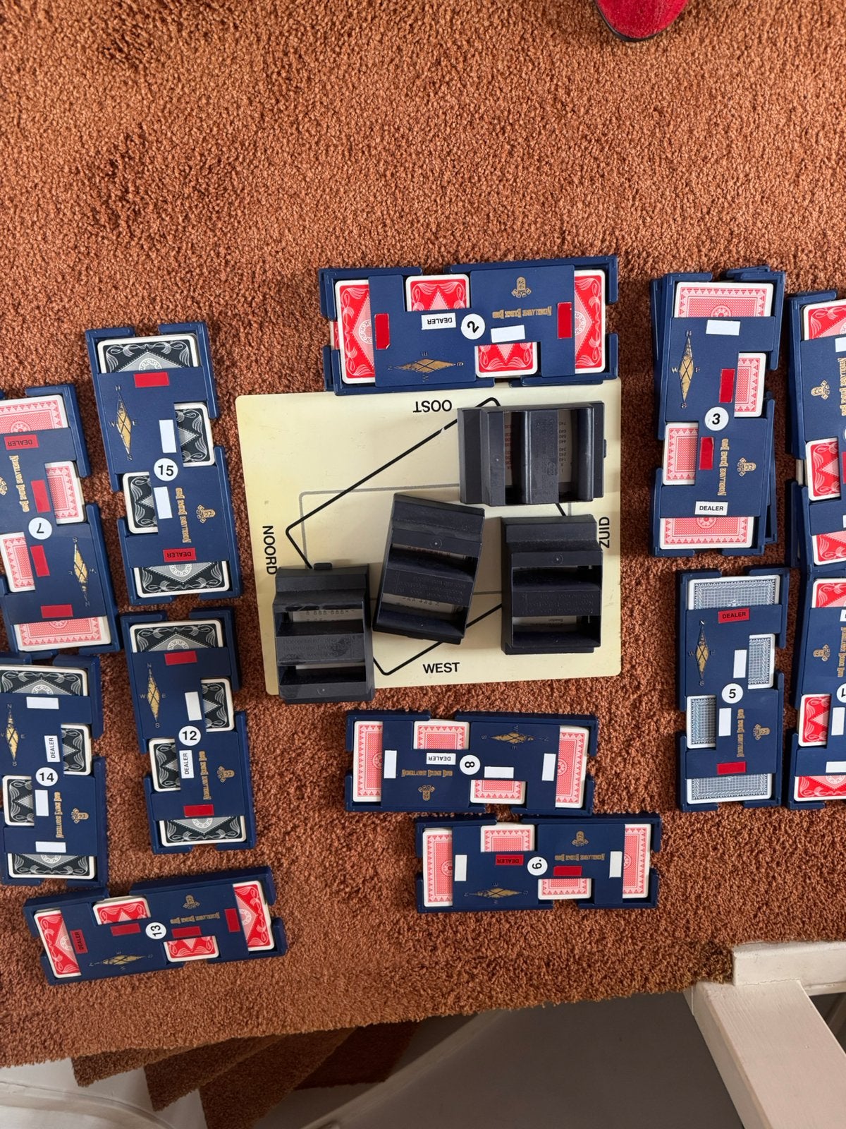Uitgebreide bridge set., Hobby en Vrije tijd, Ophalen, Zo goed als nieuw