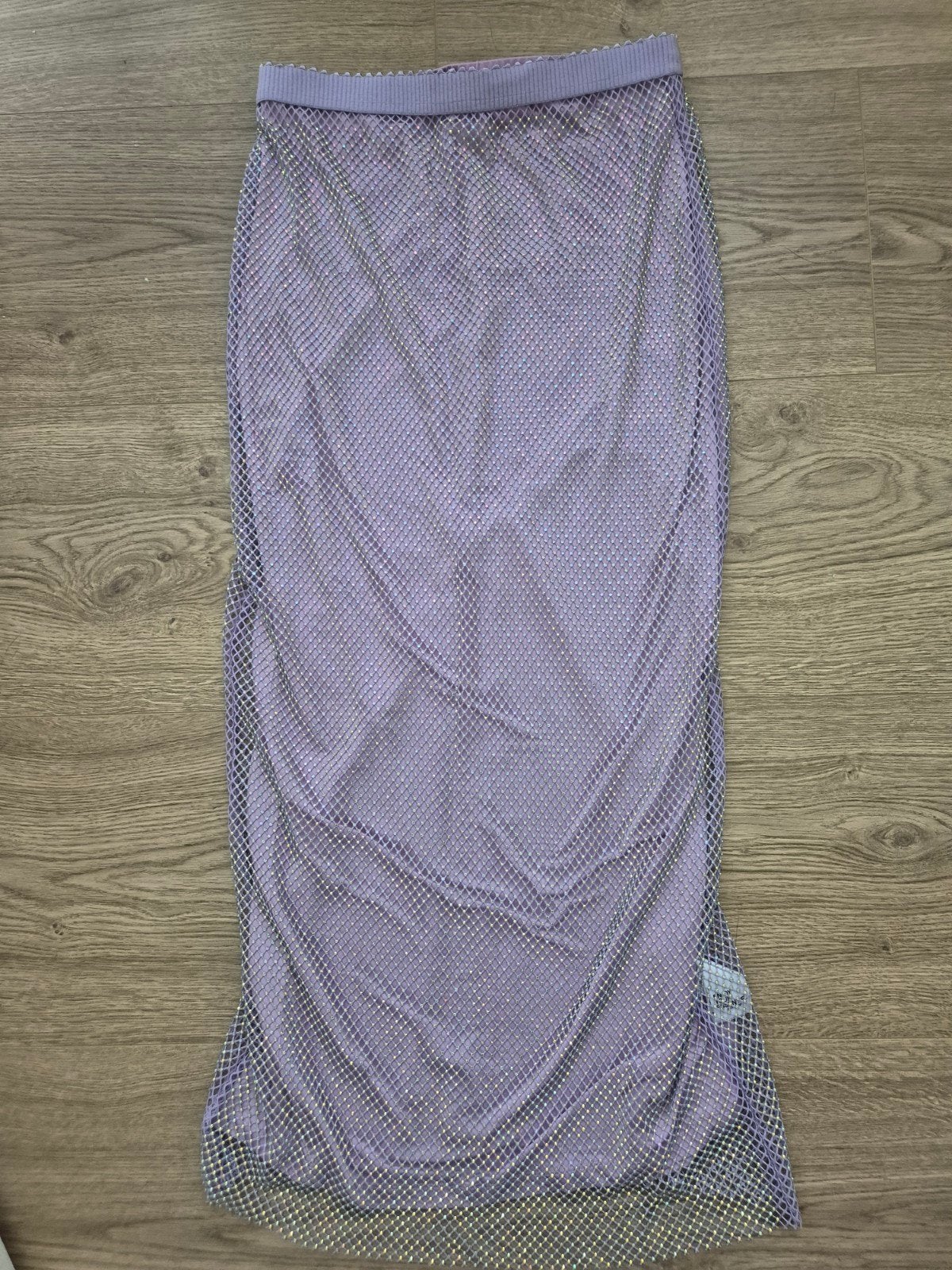 Essentiel Antwerp paarse glitter mesh rok, Paars, Ophalen of Verzenden, Zo goed als nieuw, Essentiel Antwerp