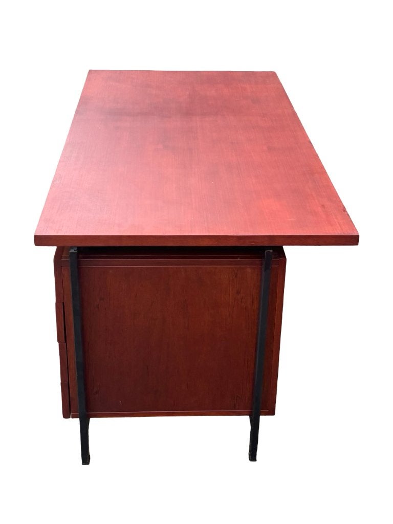 Vintage Bureau EU02 Cees Braakman Pastoe Japanse serie 60's, Gebruikt, Pastoe, Ophalen of Verzenden, Pastoe