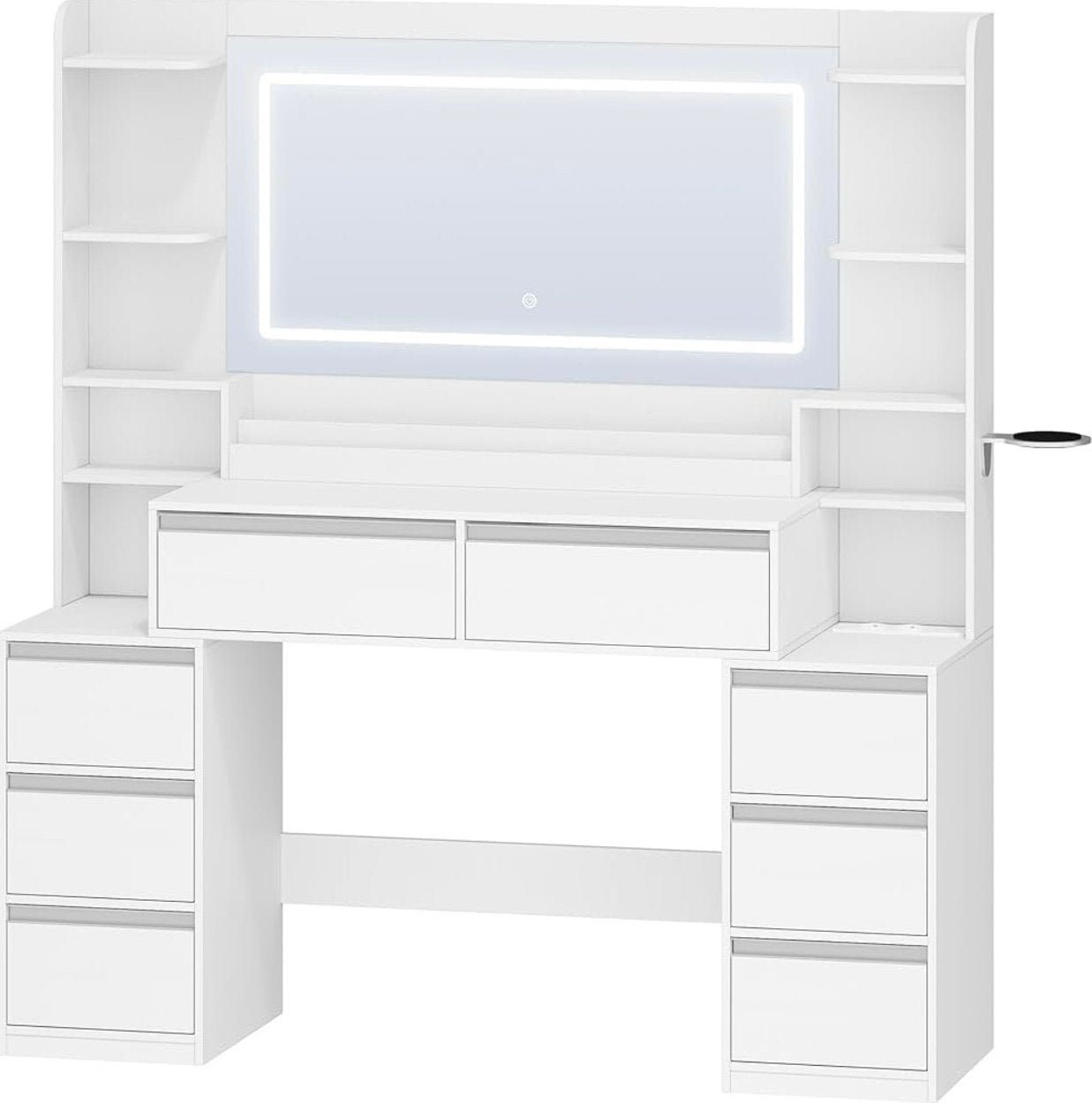 Makeup kap tafel met led verlichting, Ophalen, Nieuw, 100 tot 150 cm