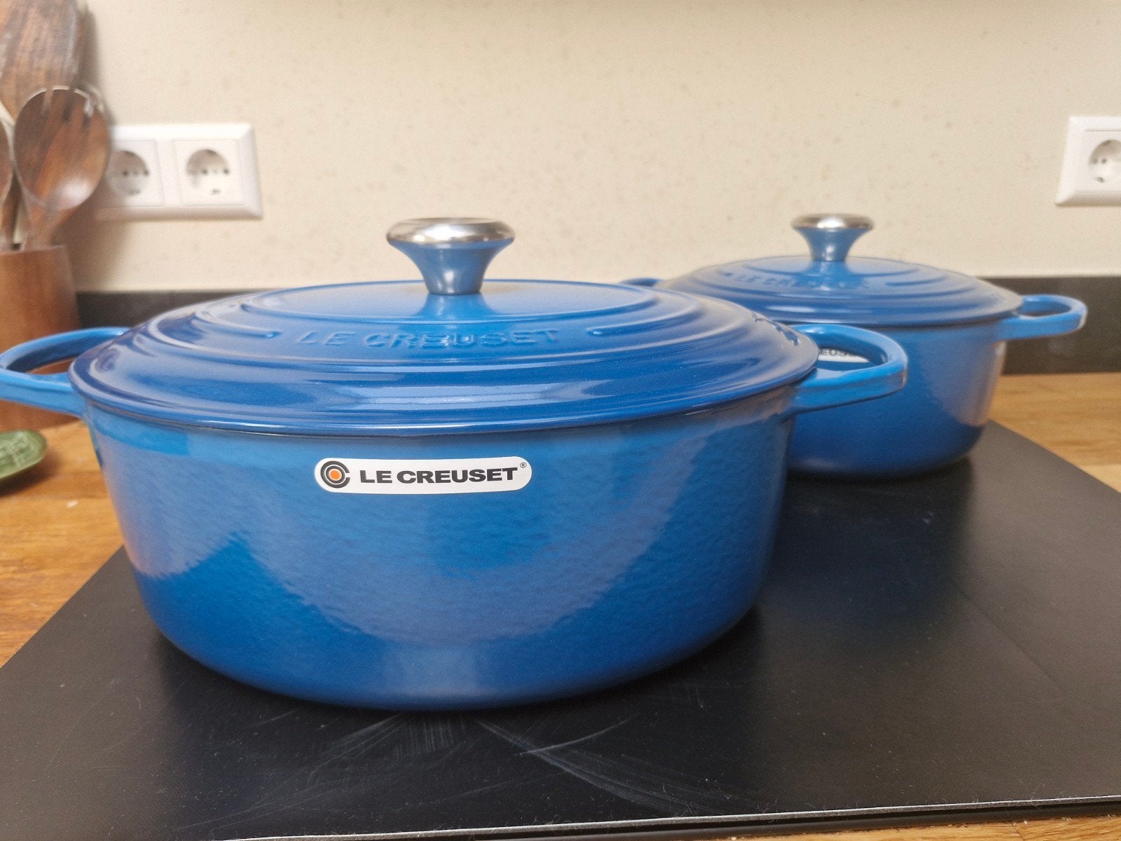 Le Creuset ovale braadpan 31cm 'Marseille', Ophalen of Verzenden, Nieuw, Gietijzer