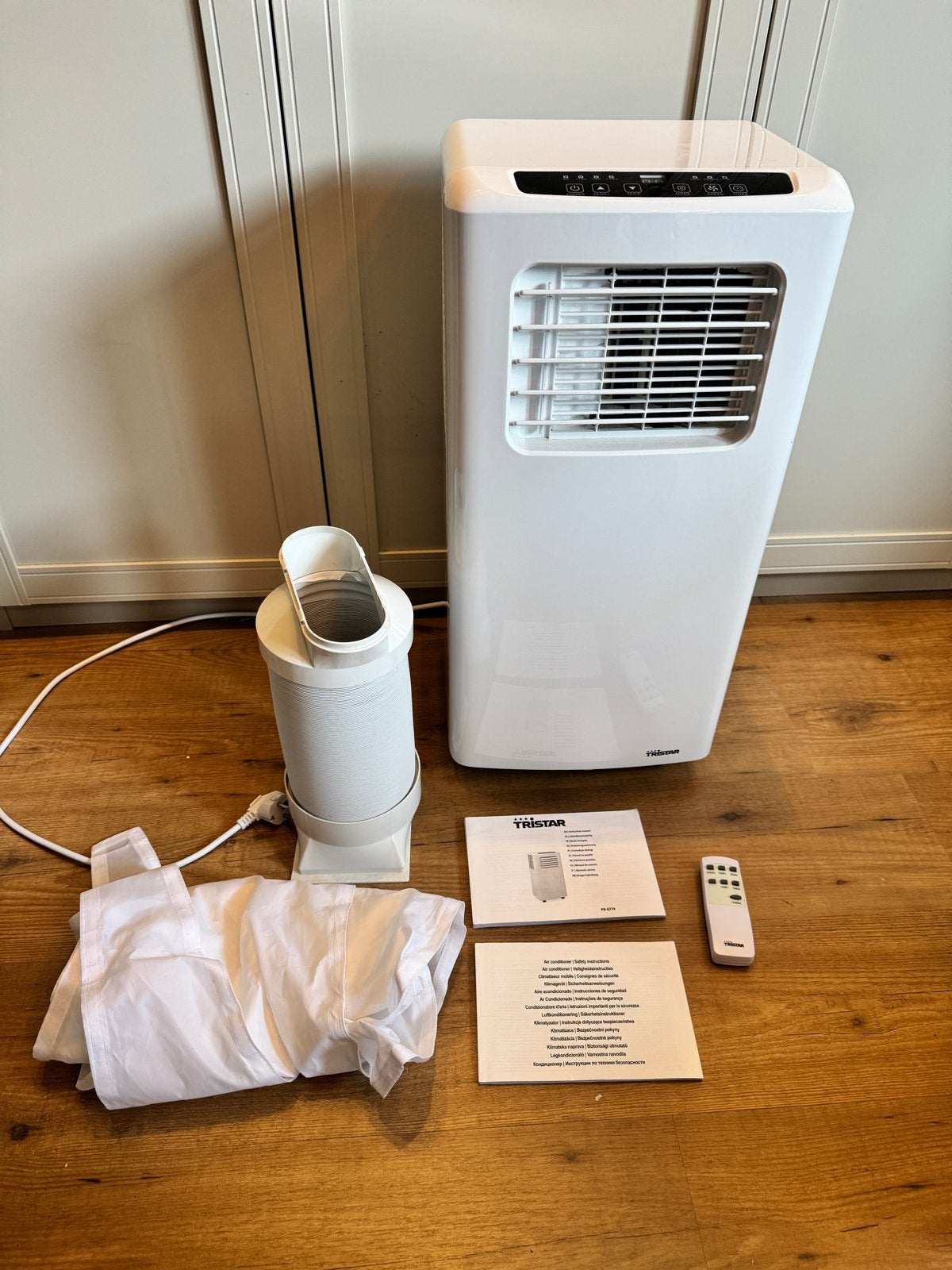 Airco 9000 Btu mobiele airco, Ophalen, Gebruikt, Minder dan 60 m³, 3 snelheden of meer