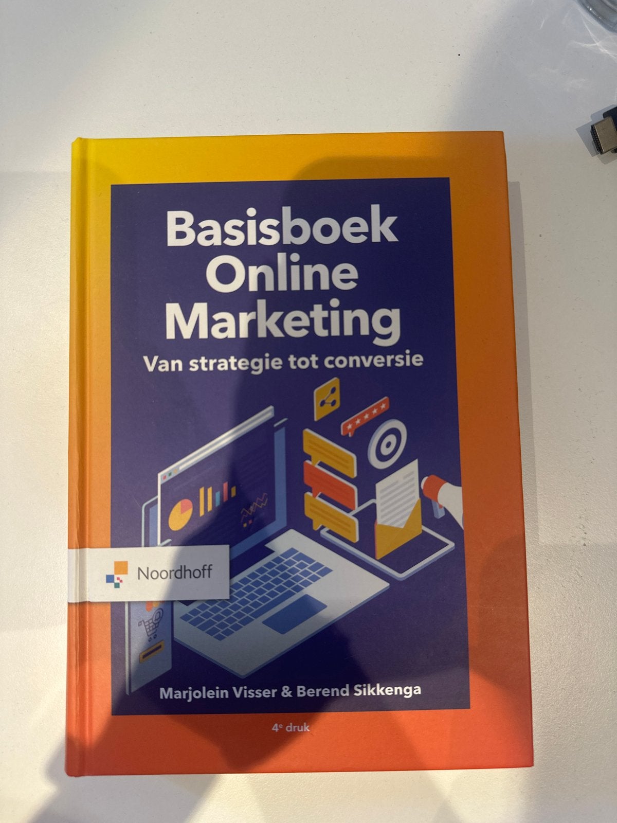 Basisboek Online Marketing - Visser & Sikkenga, Ophalen of Verzenden, Gamma, Zo goed als nieuw, HBO