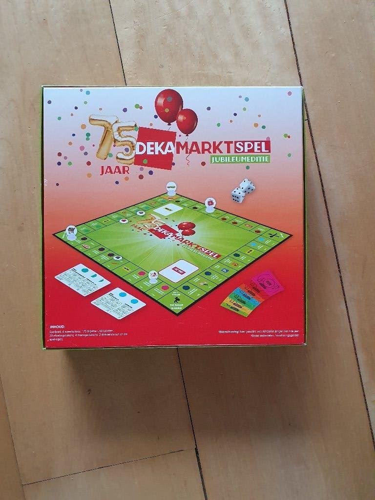 Dekamarkt jubileum spel, Drie of vier spelers, Ophalen, Zo goed als nieuw, Diverse