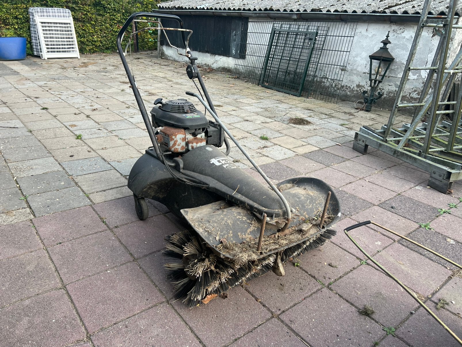 Tielbürger TK20 veegmachine, Ophalen, Gebruikt