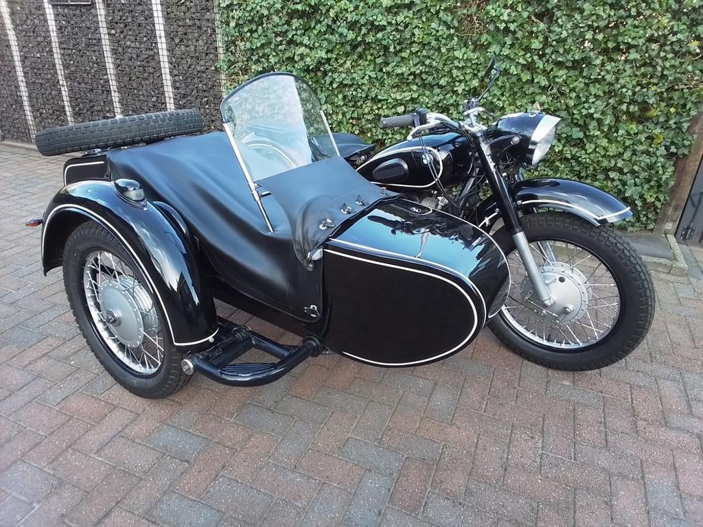 BMW R50 1962 Replica met elektrische start., 2 cilinders, Gebruikt, 800 cc, Handgeschakeld