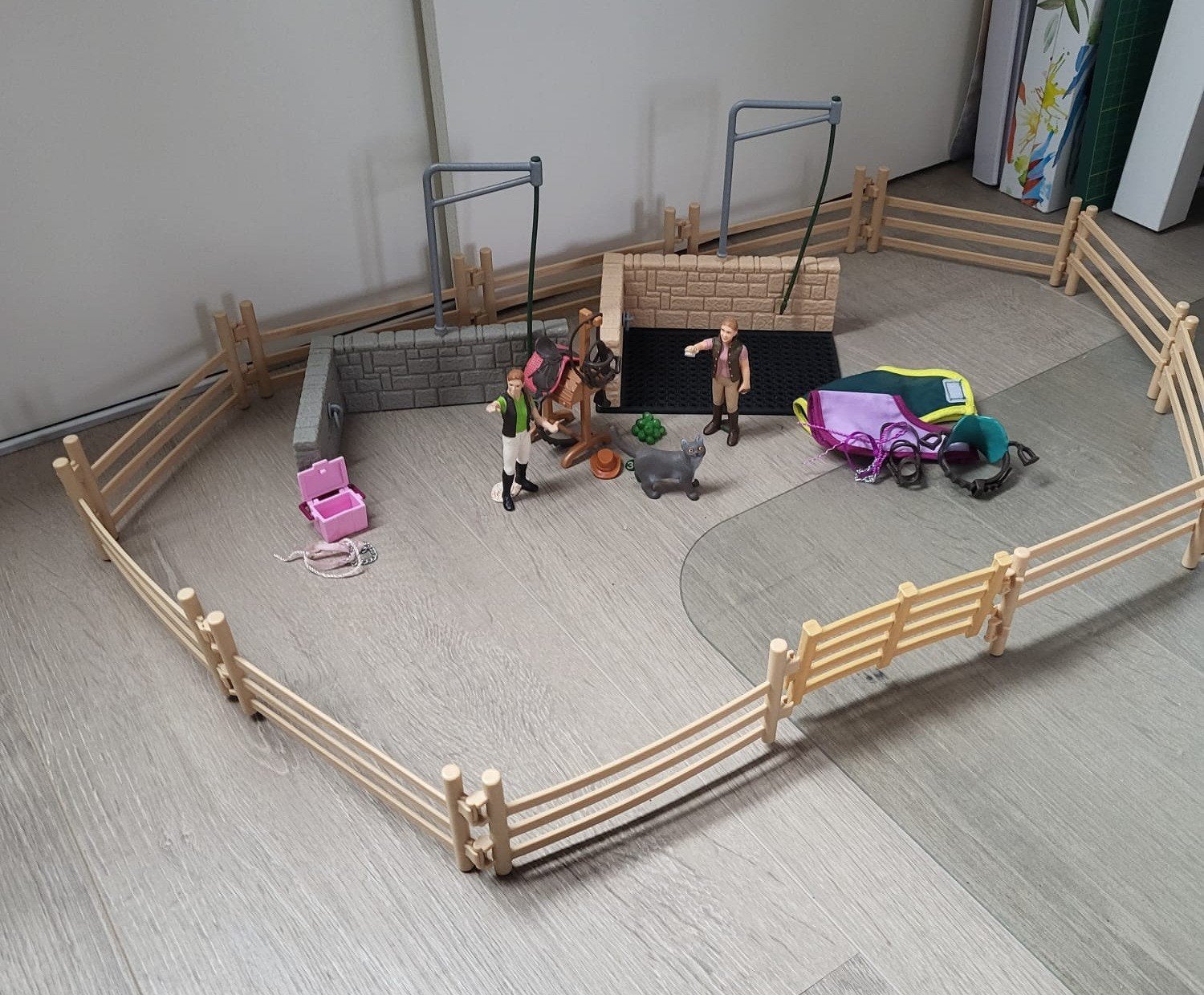 Schleich Horse Club Spuitplaatsen, Ophalen of Verzenden, Zo goed als nieuw