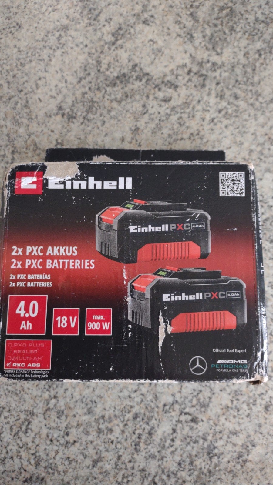 Einhell PXC Accu's 2x 4.0 Ah 18V - Nieuw in doos, Ophalen of Verzenden, Nieuw, Overige merken, Overige typen