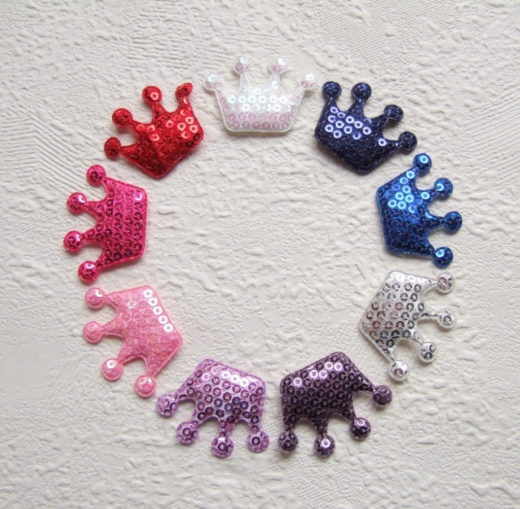 HALVE PRIJS ~ Mooie lovertjes kroon ~ 4 cm ~ Zilver, -, -, Overige typen, Nieuw