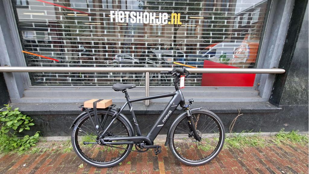 Fietshokje Houtplein: Raaks Dudok E bike Heren NIEUW!!, Niet ingevuld, Nieuw, 49 tot 53 cm, Niet ingevuld