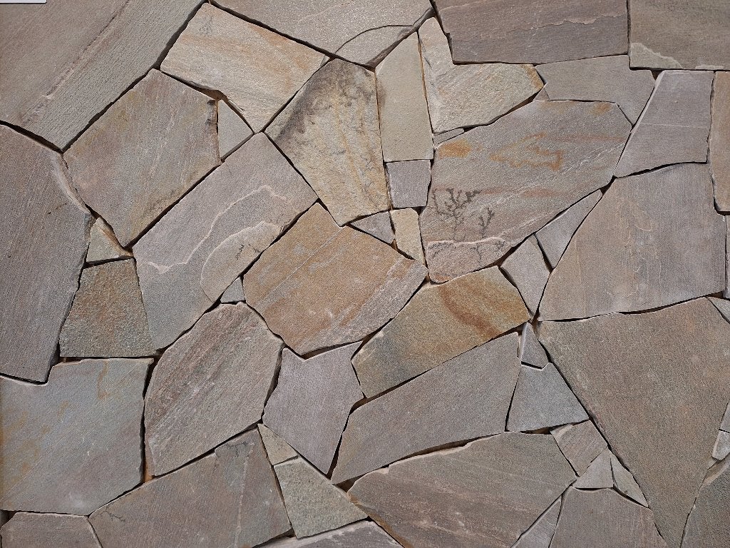 wandbekleding flagstones Brasil Green Kwartsiet 1,5-3 cm, Ophalen of Verzenden, Nieuw, Overige typen