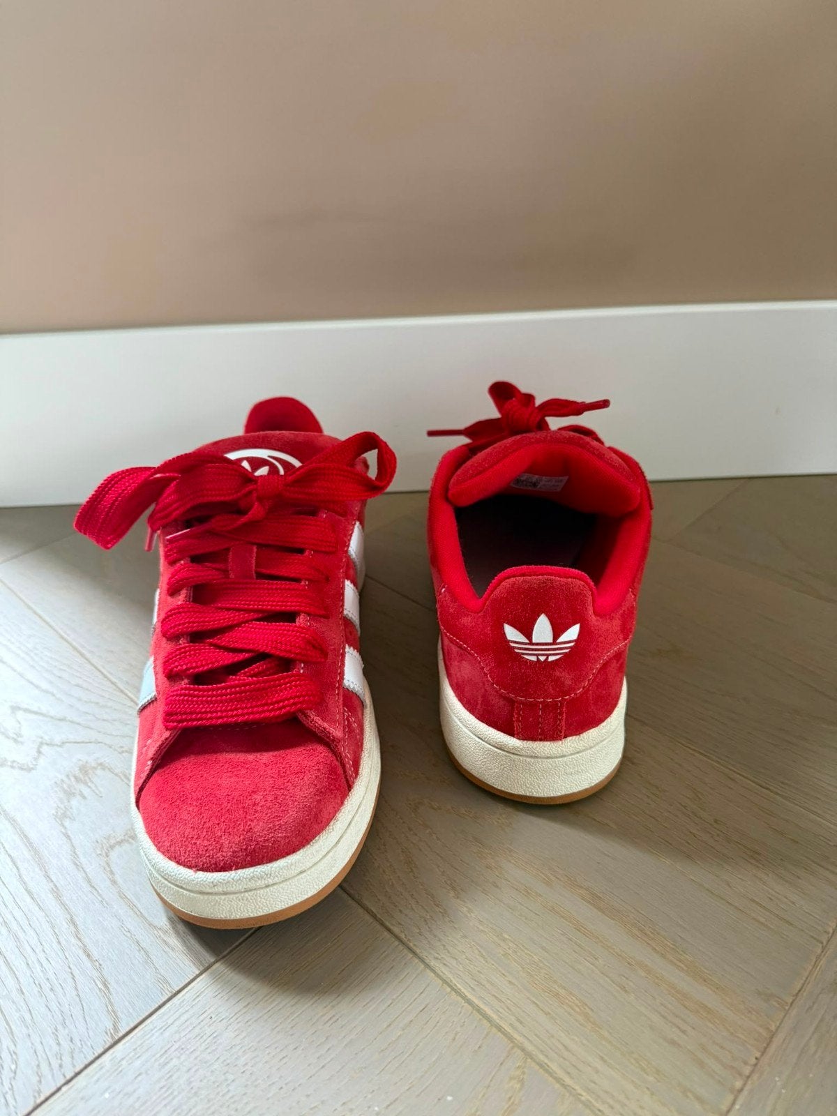 Adidas campus rood, Ophalen, Adidas, Rood, Sneakers of Gympen