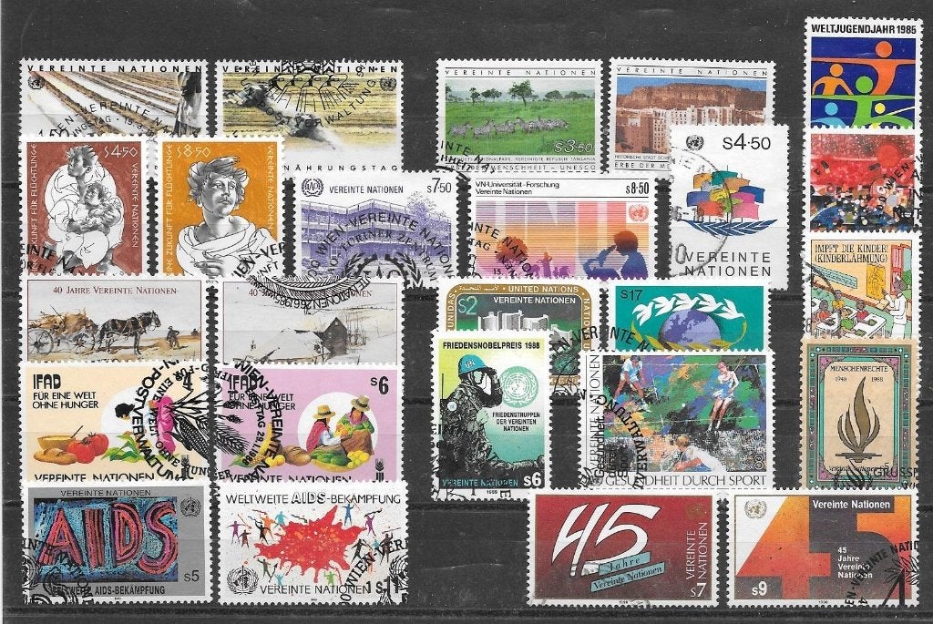 VN - Wenen 1984-1990 Diversen Gestempeld, Verzenden, Overige landen, Gestempeld