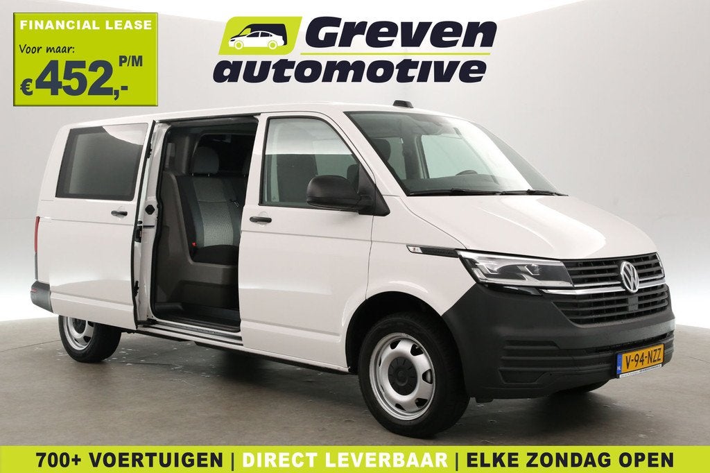 Volkswagen Transporter 2.0 TDI T6.1 150PK L2H1 | Dubbele Cab, Voorwielaandrijving, Stof, Euro 6, 4 cilinders