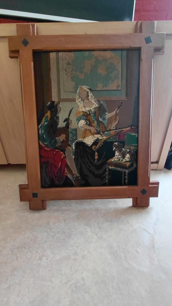 Vintage houten lijst., Ophalen