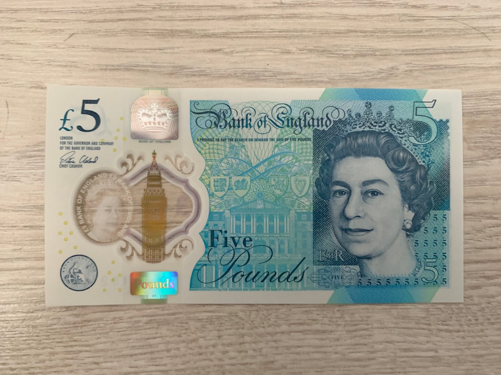 🇬🇧 Groot Britannië £5 Pond 💷 UNC, Verzenden, Overige landen, Los biljet