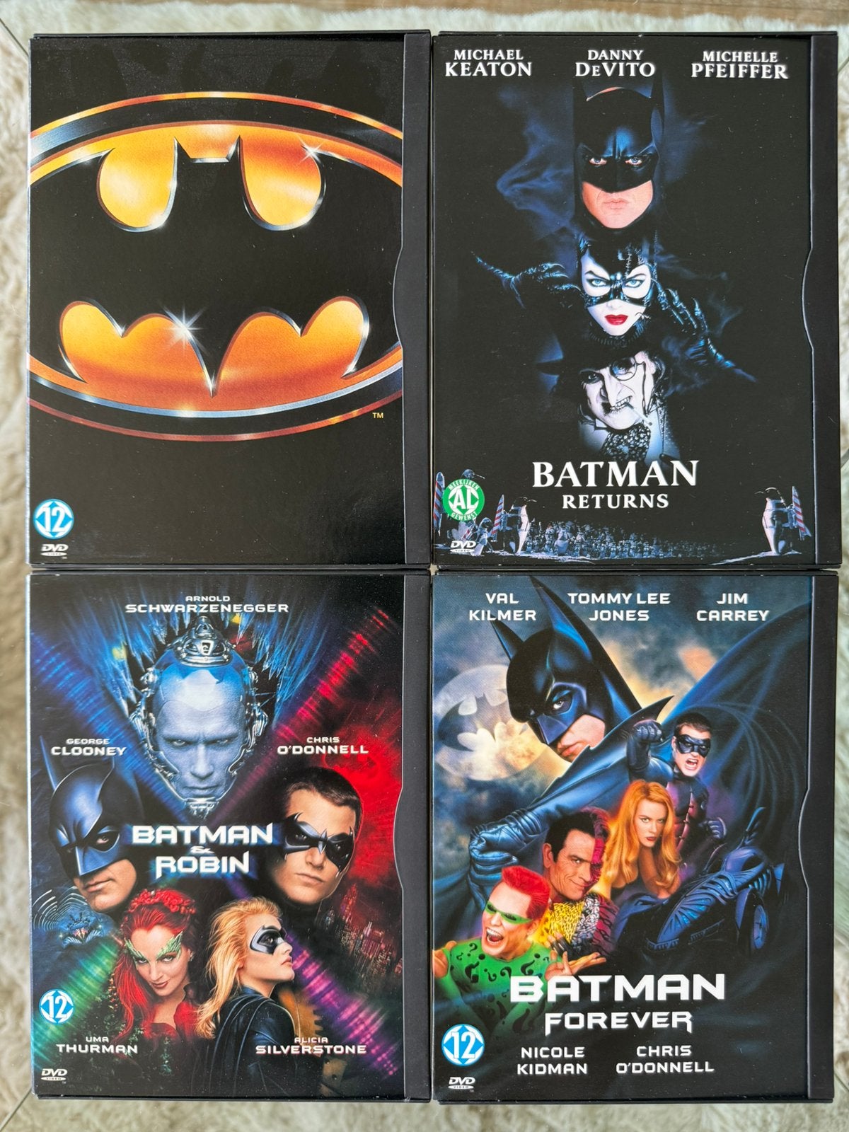 Batman 1 t/m 4, Vanaf 12 jaar, Ophalen of Verzenden, Zo goed als nieuw