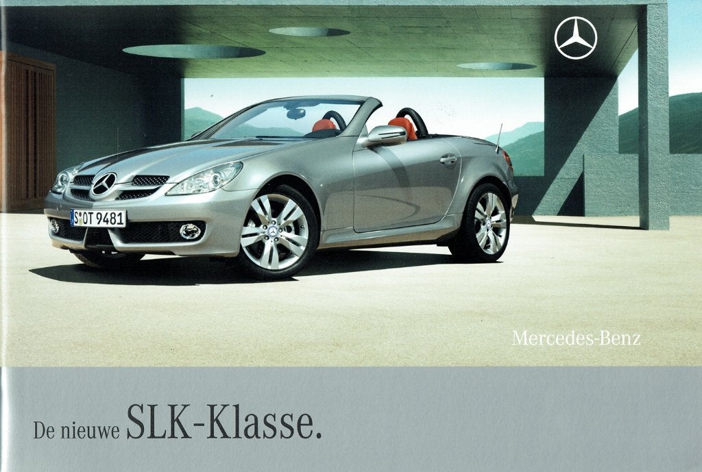 Folder Mercedes-Benz SLK (2007), Verzenden, Zo goed als nieuw, Mercedes