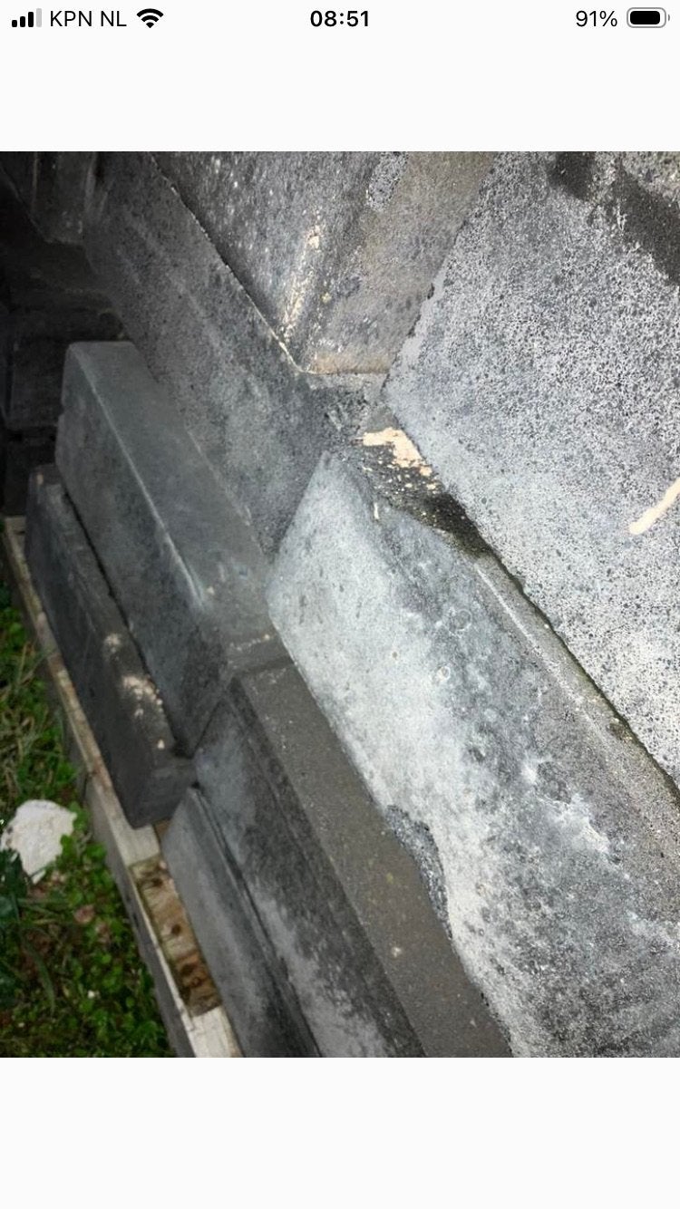 Beton banden, Ophalen of Verzenden, Gebruikt, Beton, Overige typen