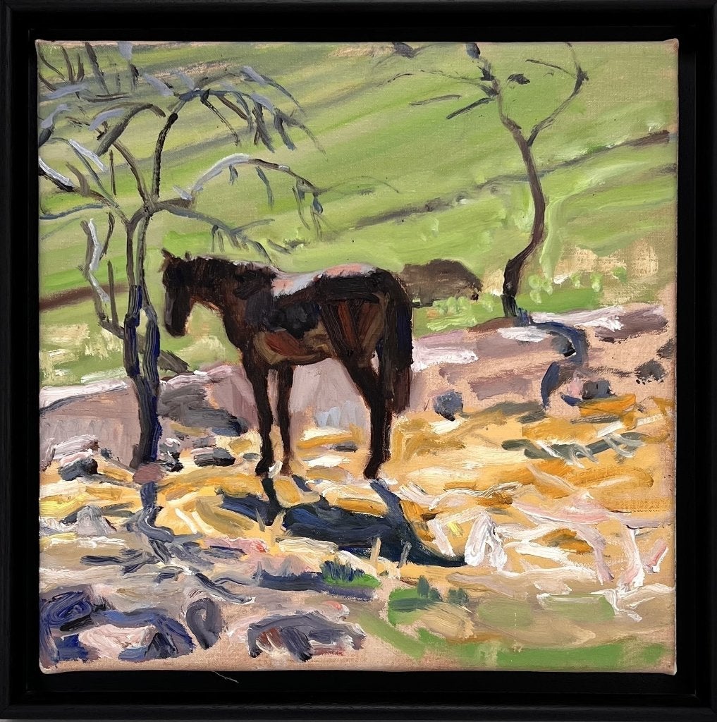 596. Olieverfschilderij, Arie Schippers, 1998, Antiek en Kunst, Ophalen of Verzenden