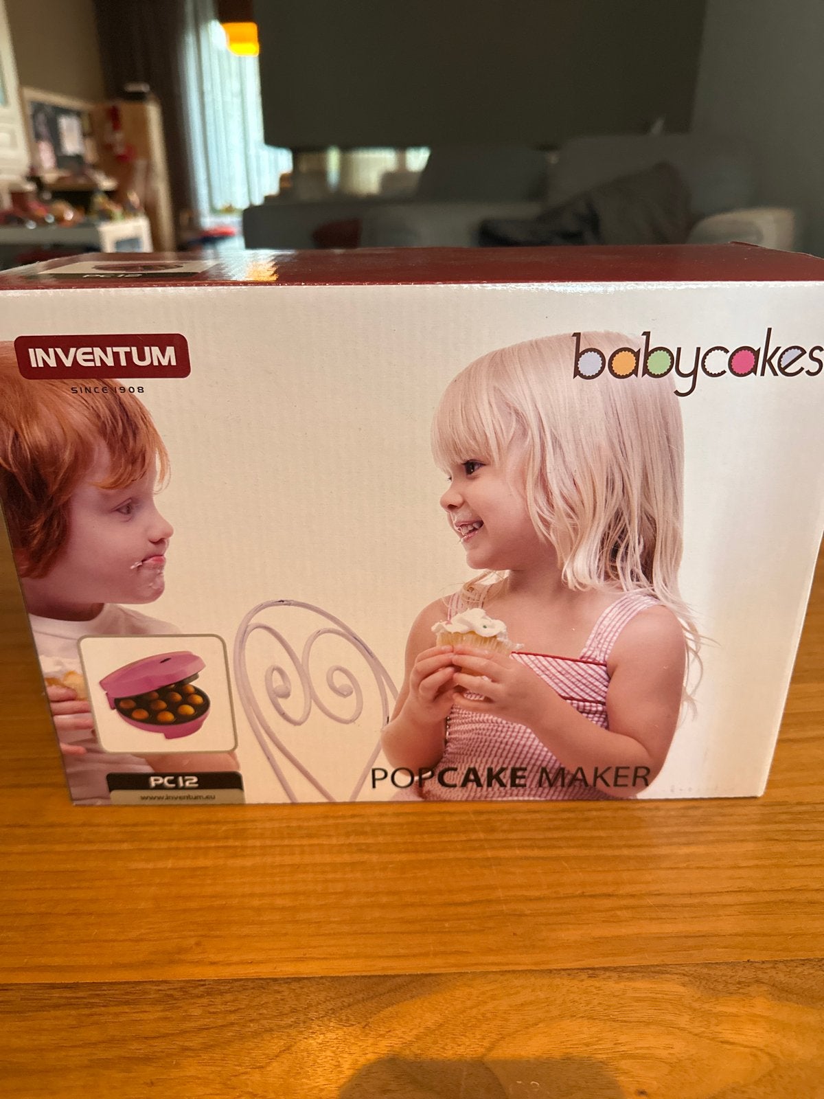Inventum Babycakes Popcake Maker PC12 - Roze, Ophalen of Verzenden, Zo goed als nieuw