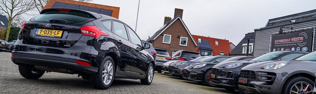 Ford FOCUS 1.6 TI-VCT Titanium | Cruise Control | AC | Multi, 1596 cc, 4 cilinders, 1210 kg, Zwart