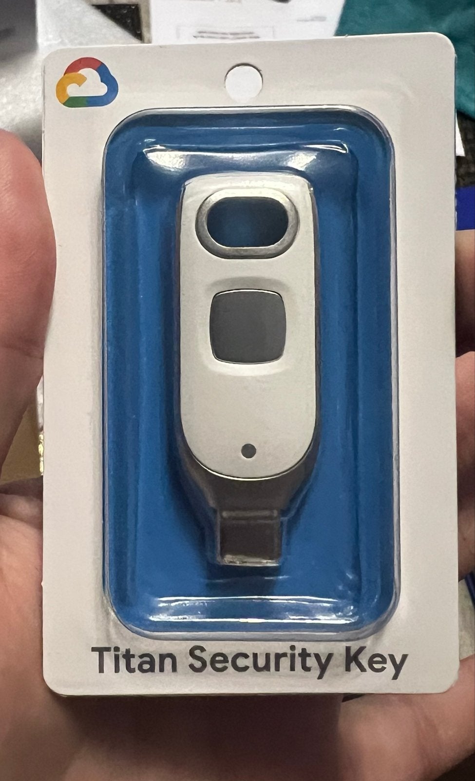 Google Titan Security Key - Nieuw in verpakking, Computers en Software, Antivirus- en Beveiligingssoftware, Nieuw, MacOS, Ophalen