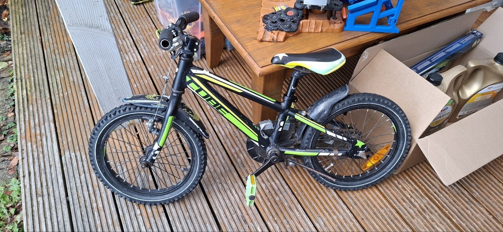 Cube cubie 160 - 16 inch mountainbike, Ophalen, 16 tot 20 inch, Velgrem, Zo goed als nieuw