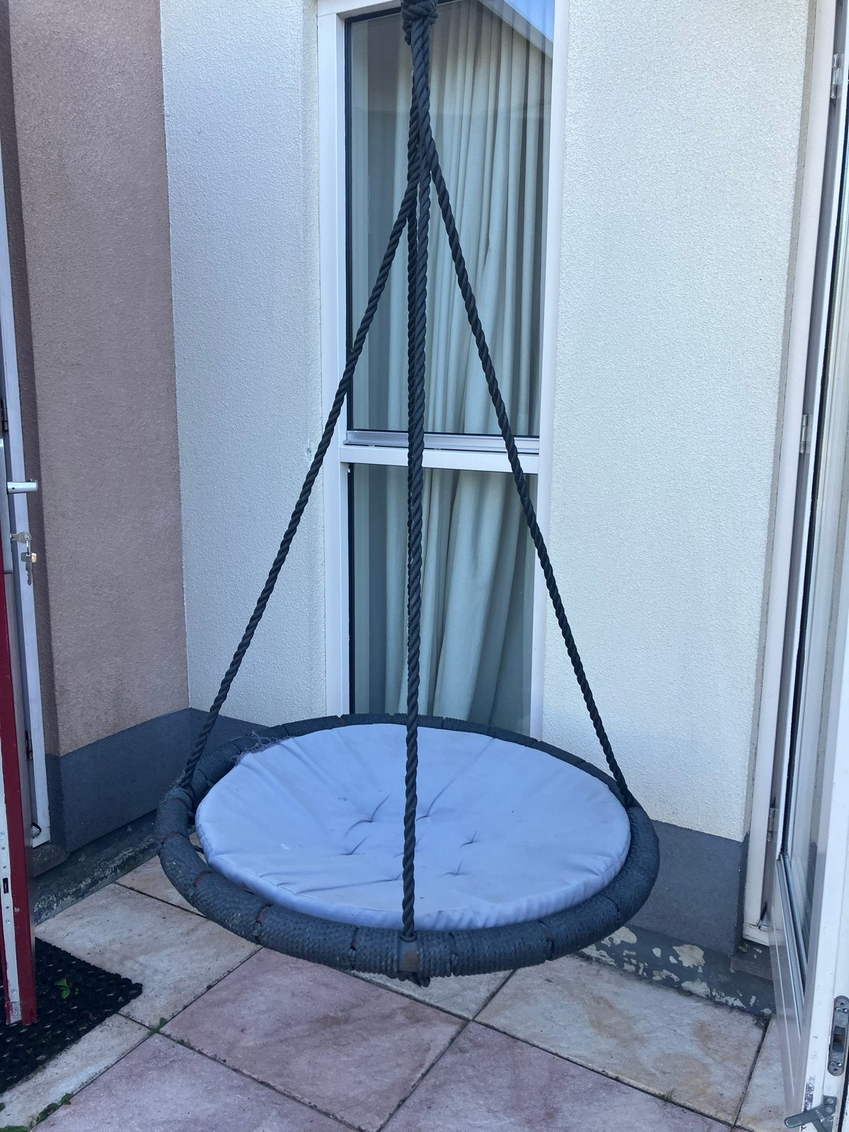 Nestschommel met kussen - Nestswing, Ophalen, Gebruikt, Schommel