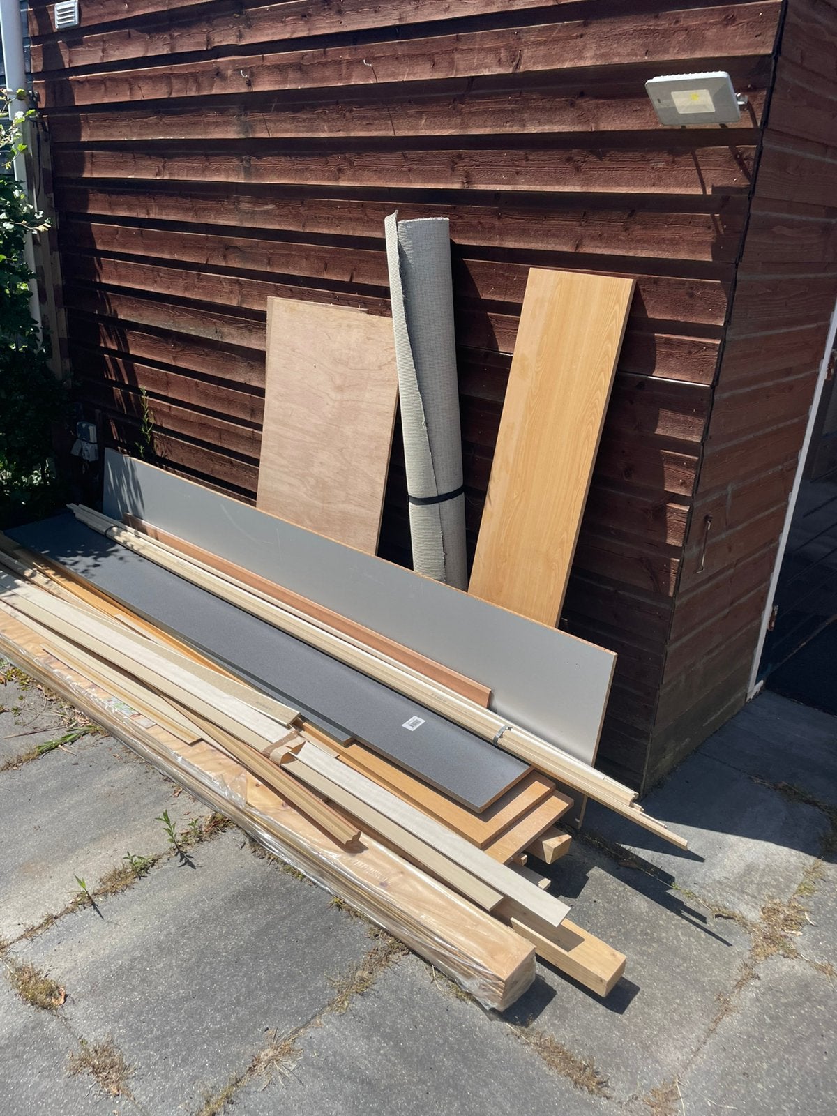 Houten, balken, plinten., Ophalen, Zo goed als nieuw, Balk, Vuren