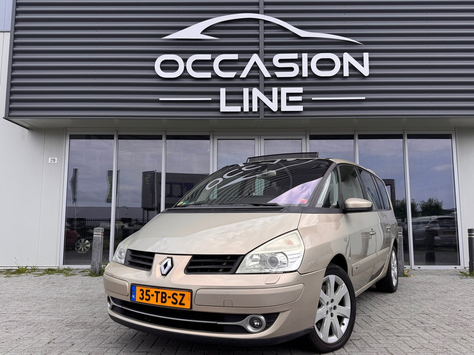 Renault Grand Espace 3.5 V6 Initiale | Automaat | Pano | 7P, Auto's, Renault, Gebruikt, 2000 kg, Beige, Bedrijf