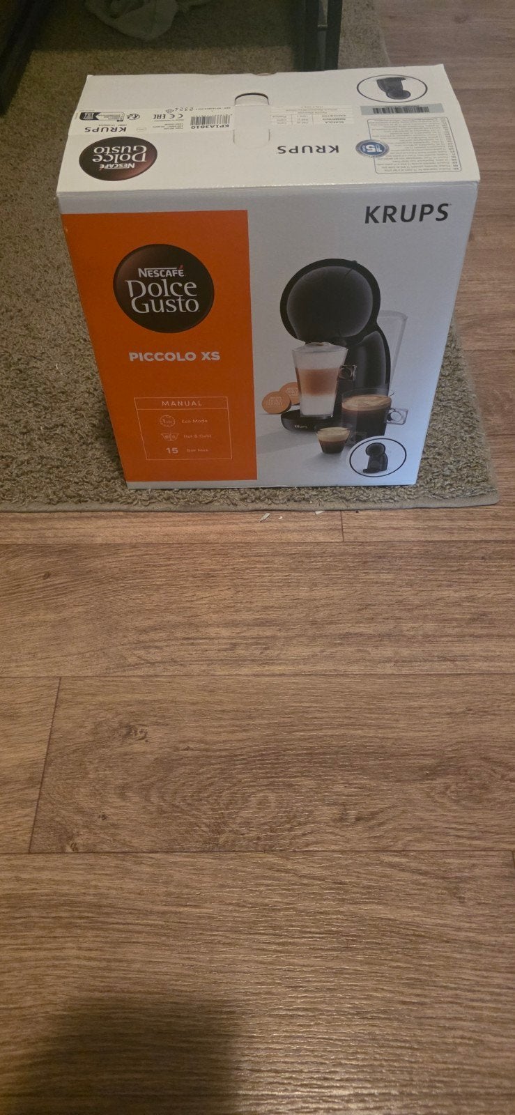 Nescafé Dolce Gusto Piccolo XS Krups Koffiezetapparaat, Koffiepads en cups, Ophalen of Verzenden, 1 kopje, Koffiemachine