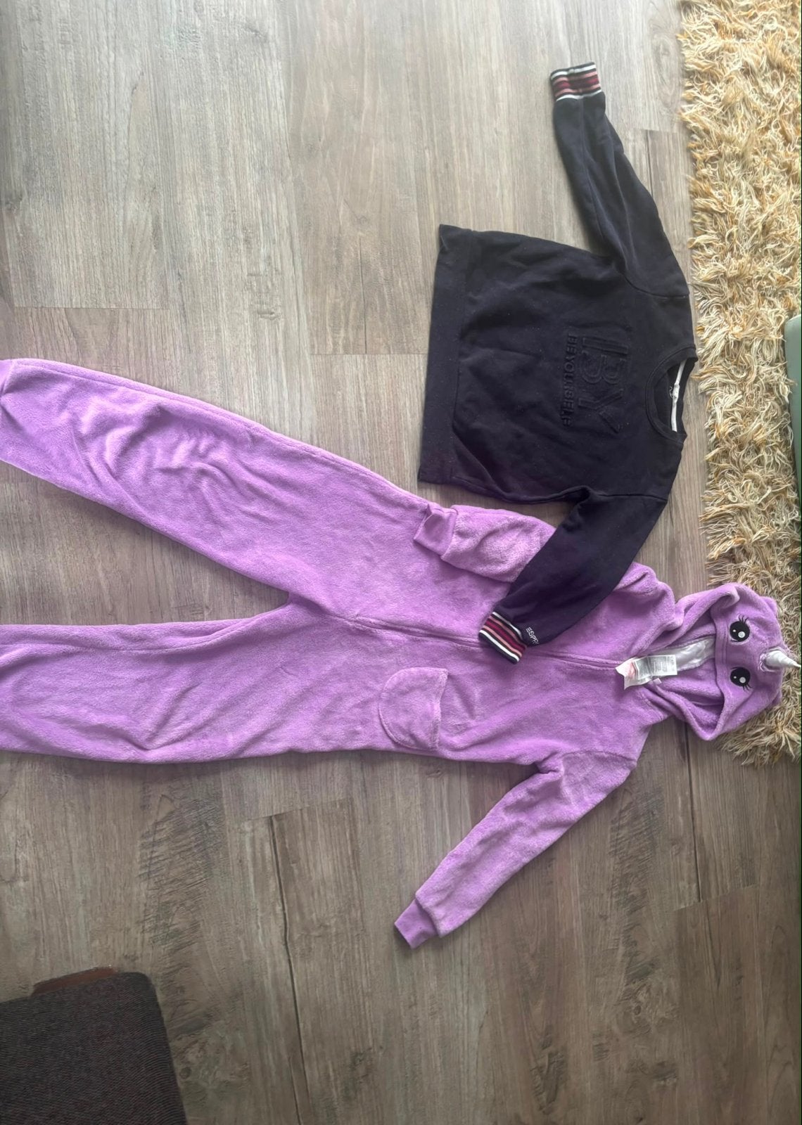 Meisjes kledingpakket: Esprit trui en H&M onesie (134-140), Ophalen of Verzenden, Gebruikt, Meisje, Setje