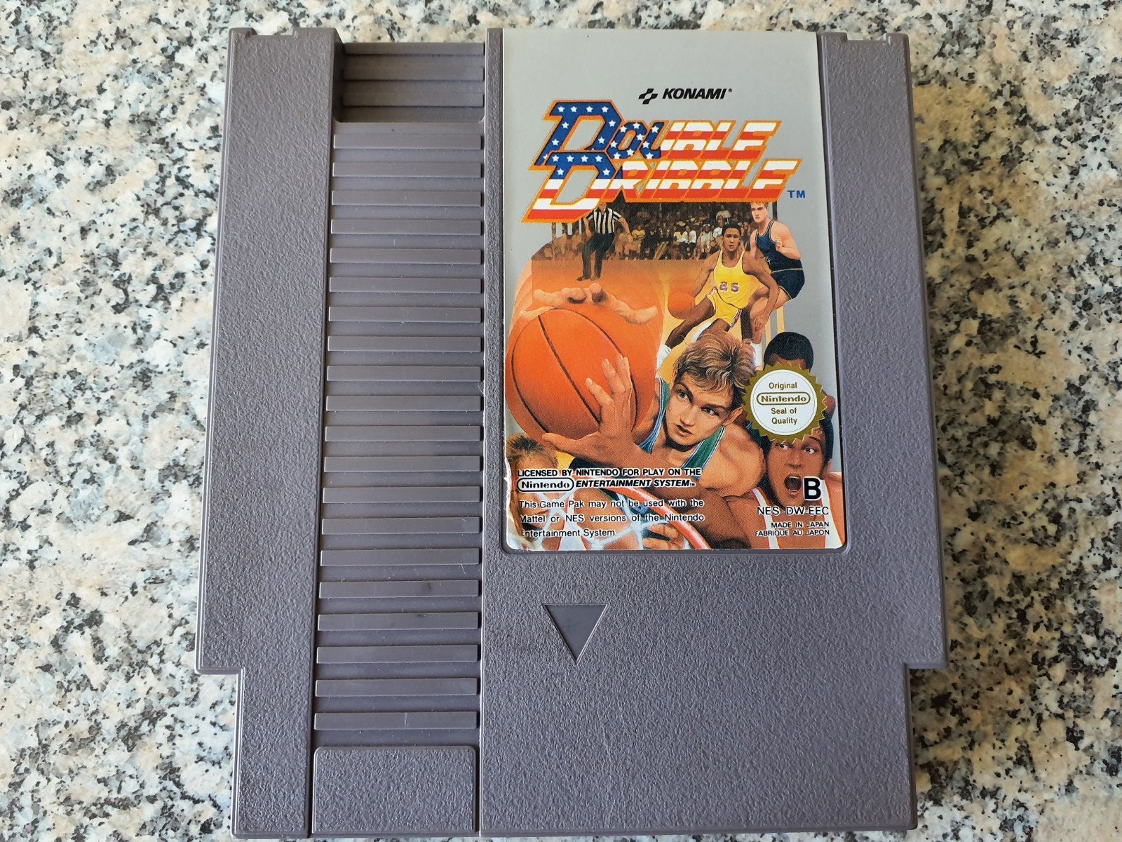 Double Dribble voor Nintendo NES., Gebruikt, Verzenden, 2 spelers, Vanaf 3 jaar