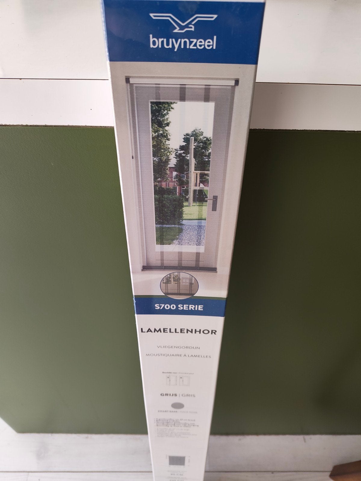 Bruynzeel Lamellen hordeur, Doe-het-zelf en Verbouw, Deuren en Horren, Ophalen, Nieuw, Hordeur, 200 tot 215 cm