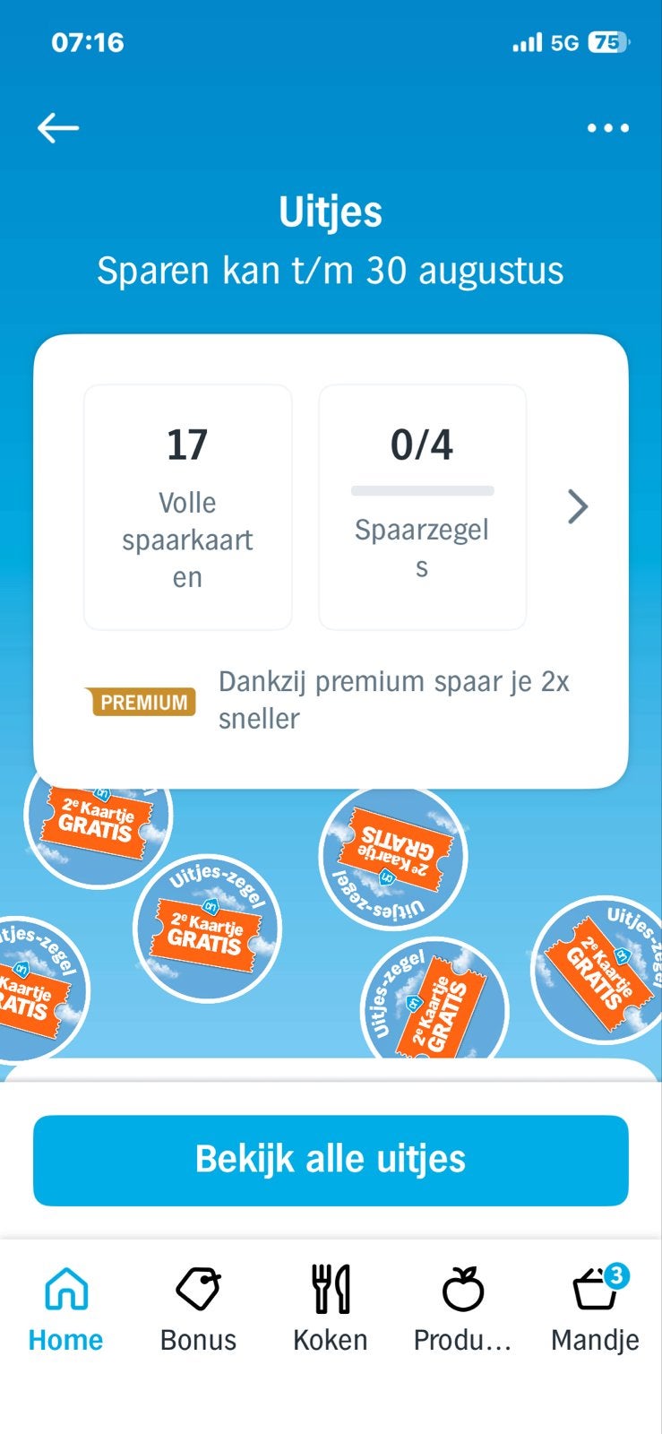17 Volle spaarkaarten Uitjes 2e Kaartje GRATIS, Hobby en Vrije tijd, Spaarzegeltjes, Ophalen of Verzenden, Winkel, Super of Benzinepomp