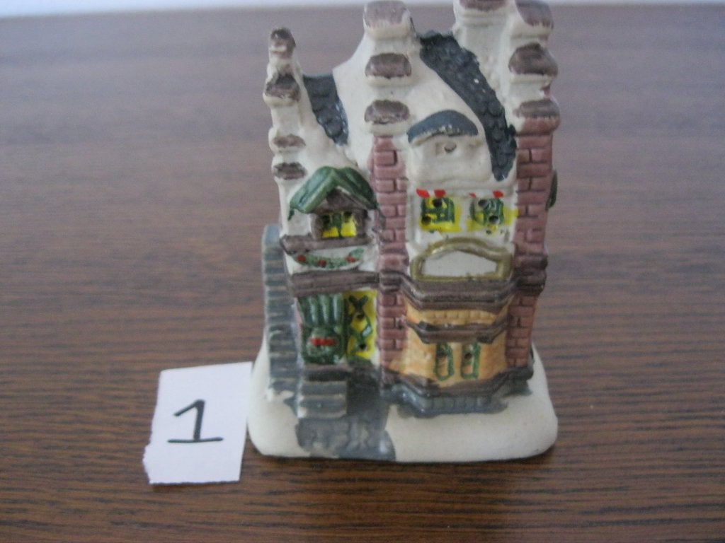 kersthuisjes 12 STUKS, Diversen, Kerst, Ophalen, Zo goed als nieuw