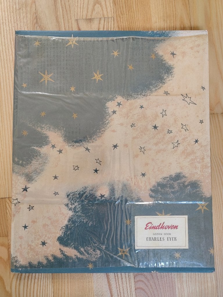 Map met 12 reproducties Eindhoven van Charles Eyck, Ophalen of Verzenden, Tekening, Handgemaakt