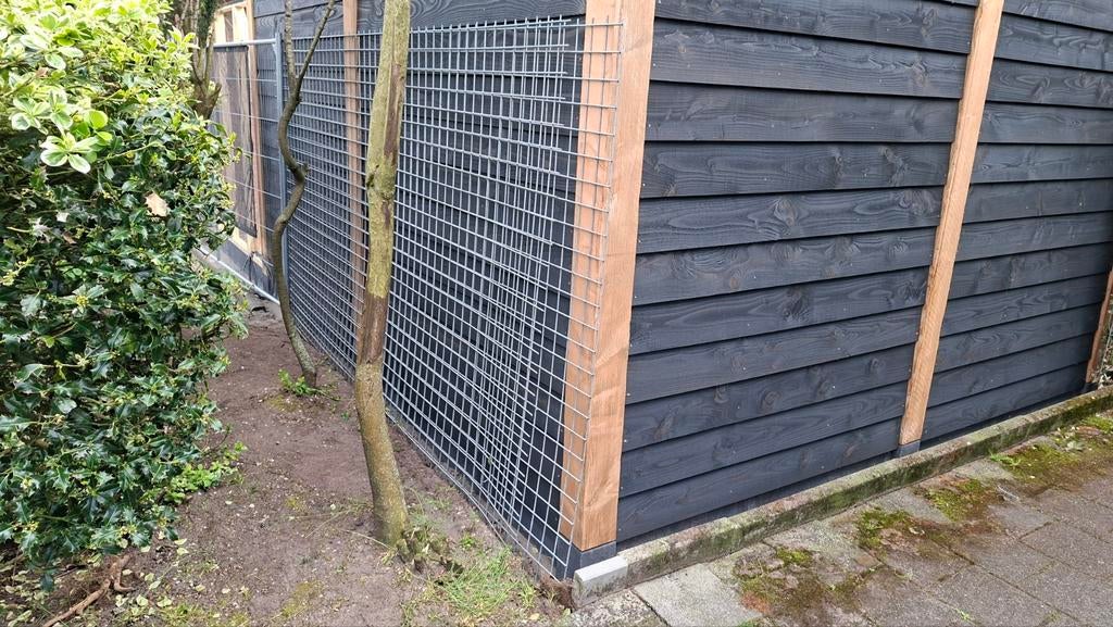 Gegalvaniseerd Bouwstaalmat Trellis Klimopscherm 75x75mm, Ophalen, Nieuw, IJzer, Overige typen