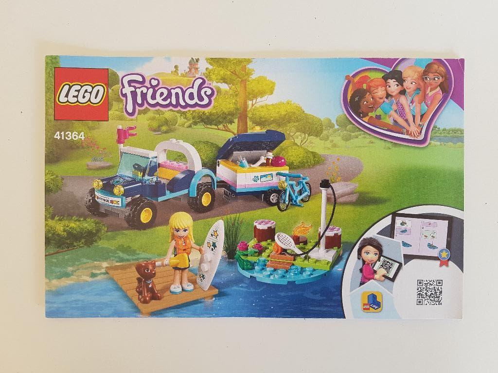 Lego Friends 41364 Stephanie's Buggy en Aanhanger, Compleet, Lego, Friends, Ophalen of Verzenden