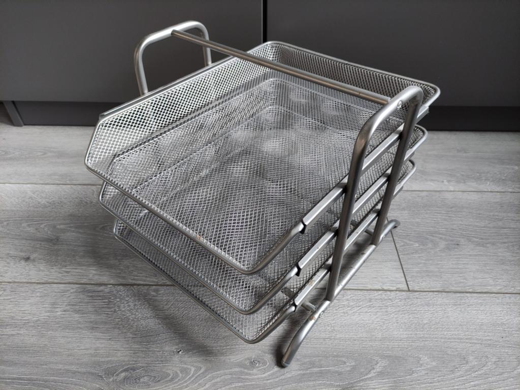 Metalen bureau organizer, Diversen, Bureau-accessoires, Ophalen
