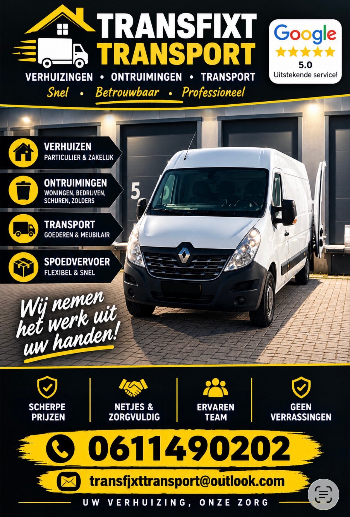 Verhuizingen | Ontruimingen | Transport