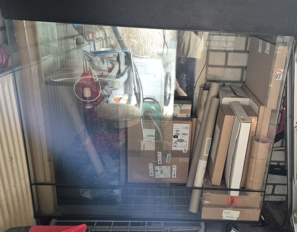 2 verschillende formaten terrarium, Ophalen, Gebruikt, Terrarium of Paludarium